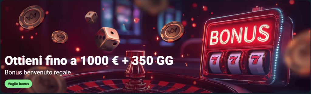 Royalsea italy welcome bonus
